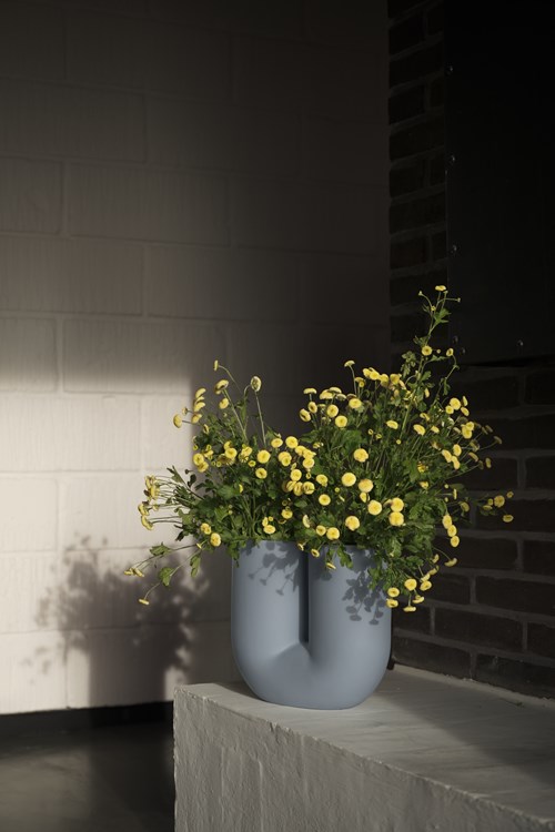 Kink Vase in Light Blue